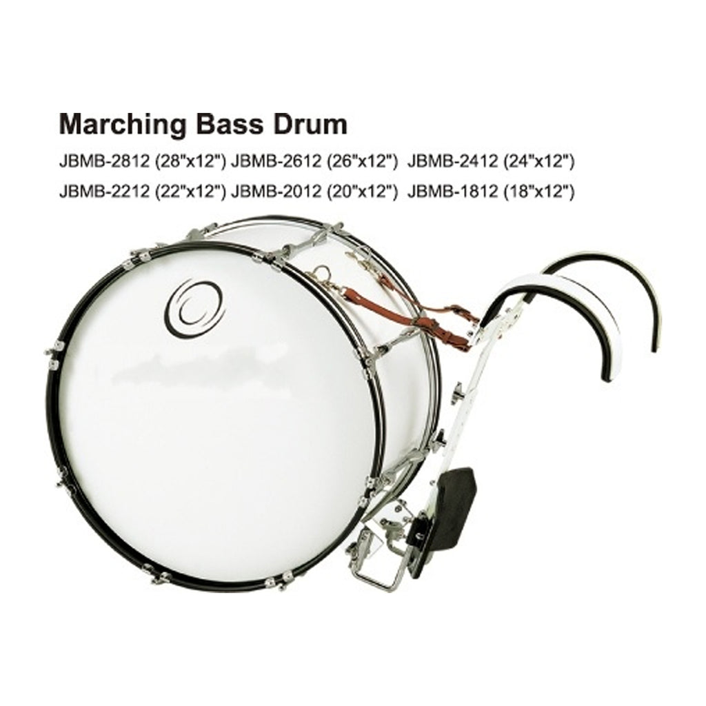 Jinbao Marching Bass Drum JBMB2812