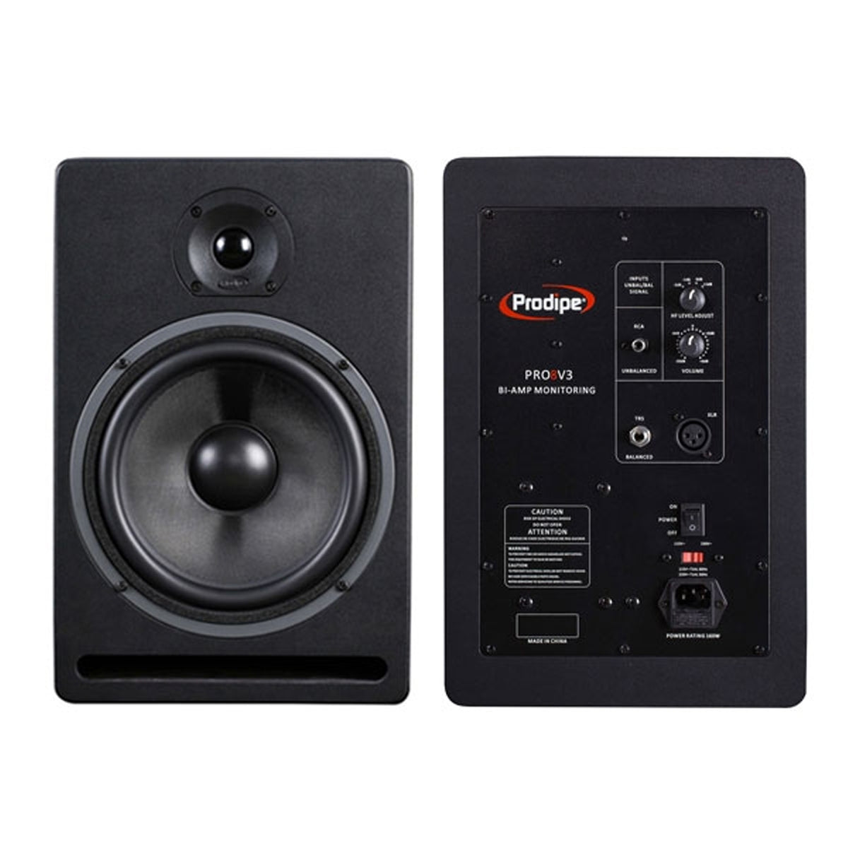 PRODIPE PRO 8 V3 BI-AMPLIFIED STUDIO MONITOR ( Pair)