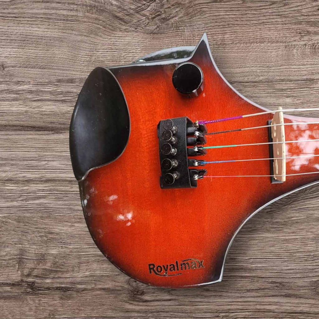 RoyalMax 350 PRO 4/4 active Solid Wood 4 String Electric Violin