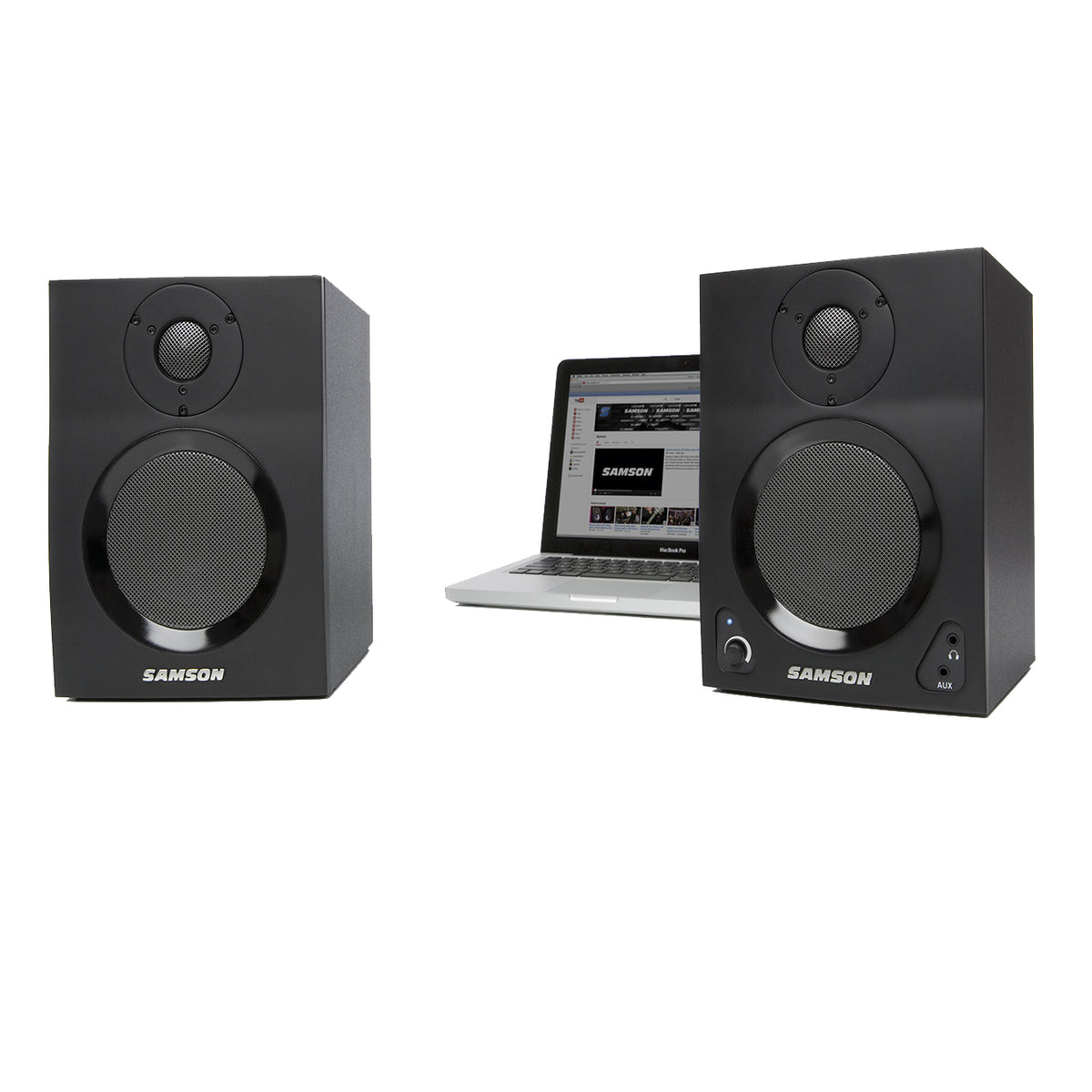 SAMSON MediaOne BT4 - Active Studio Monitors with Bluetooth