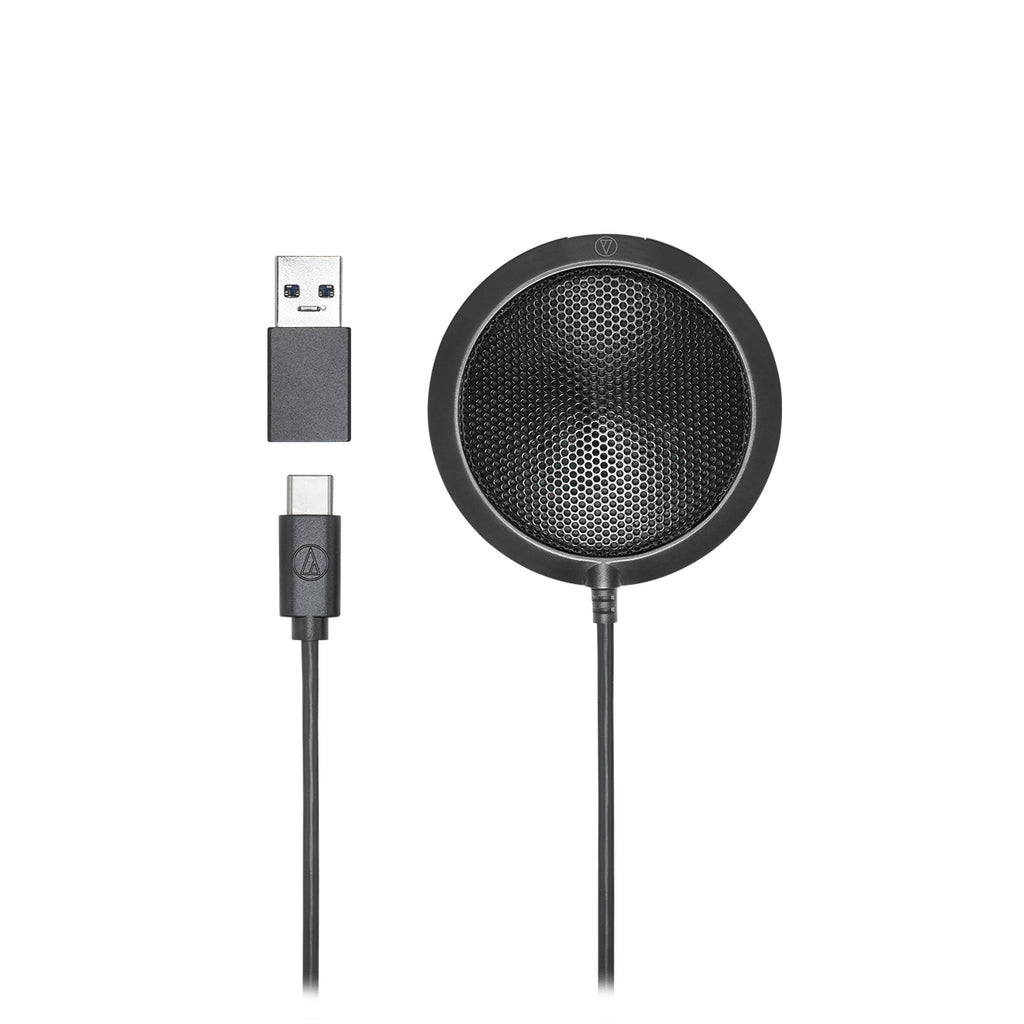Audio Technica ATR4697-USB Omnidirectional Condenser Boundary Microphone