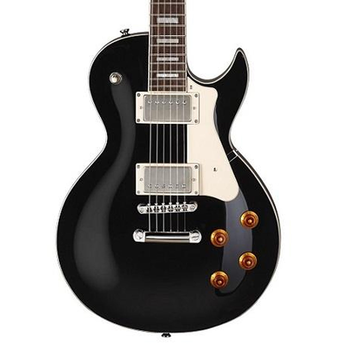 CORT CR200-BK Classic Rock Series Electric Guitar - Black