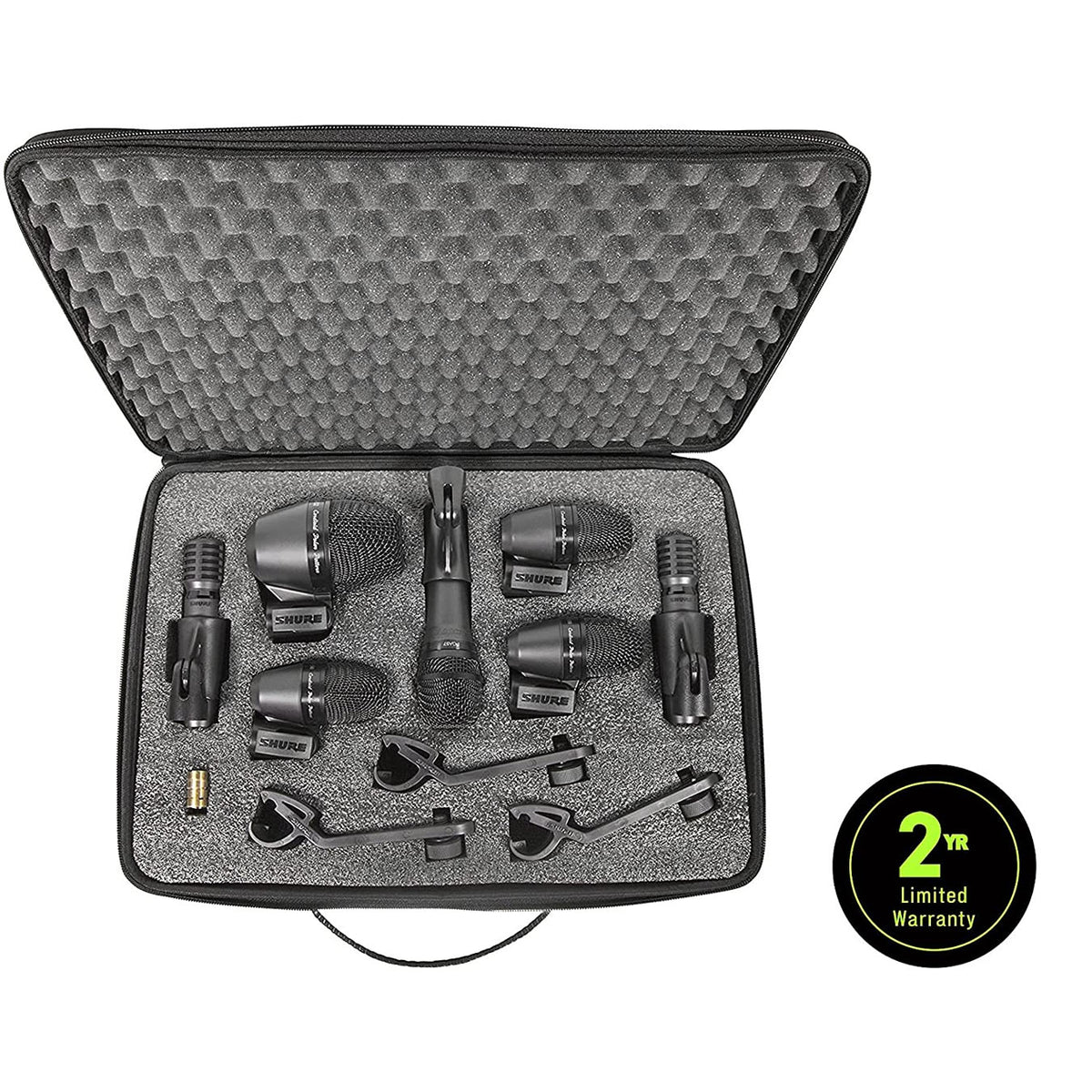 SHURE PGADRUMKIT7 7PC DRUMKIT PGA52- 57- 56(X3)- 81(X2)