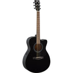 Yamaha FSX80C Concert Cutaway Semi-Acoustic Guitar- Black