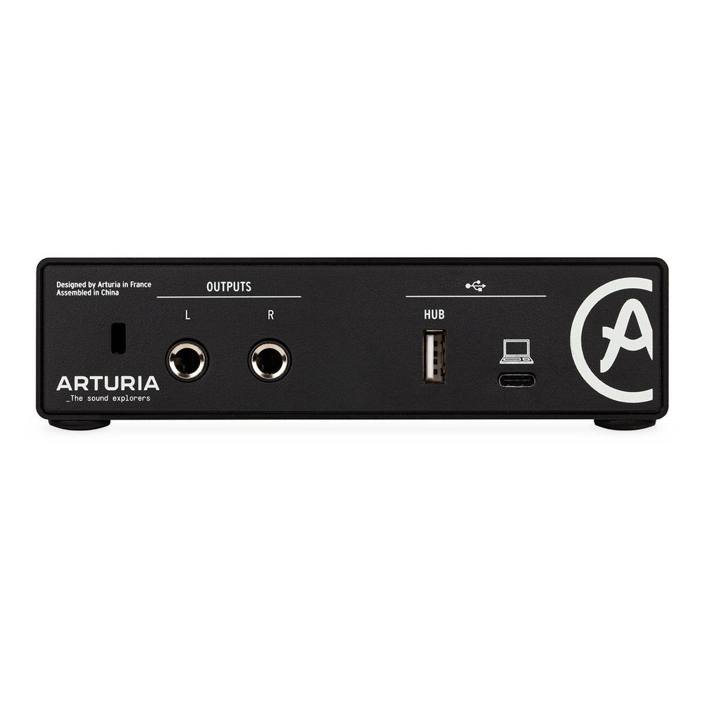 Arturia MiniFuse 1 portable USB-C Audio Interface - Black