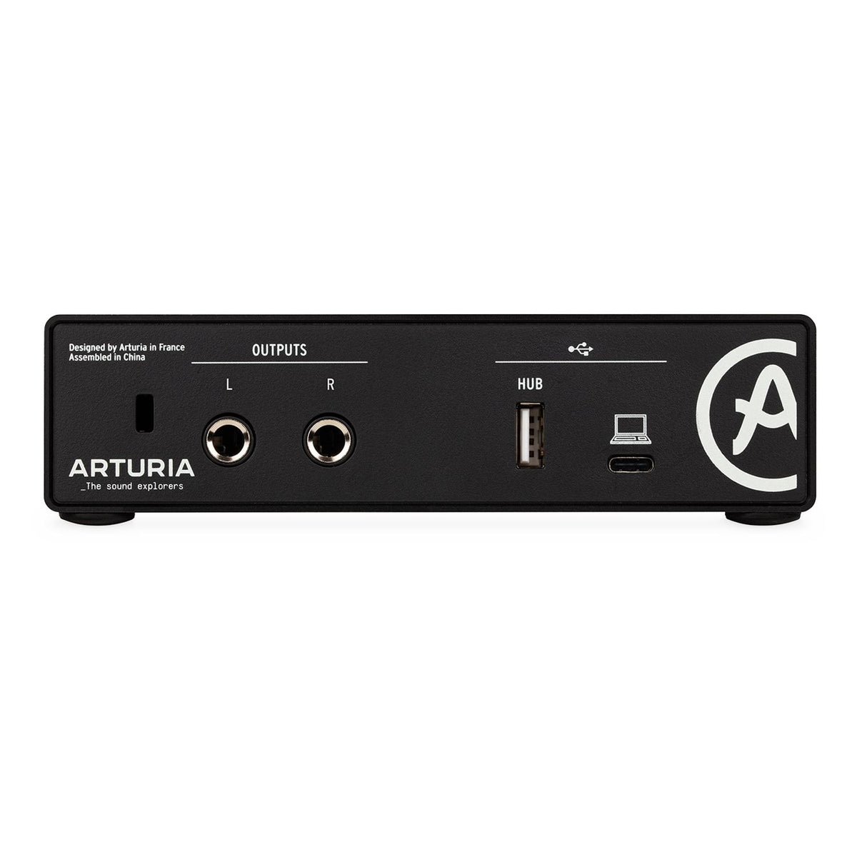 Arturia MiniFuse 1 portable USB-C Audio Interface - Black
