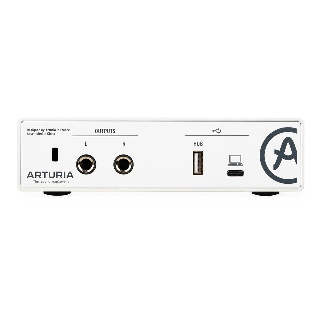 Arturia MiniFuse 1 portable USB-C Audio Interface - white