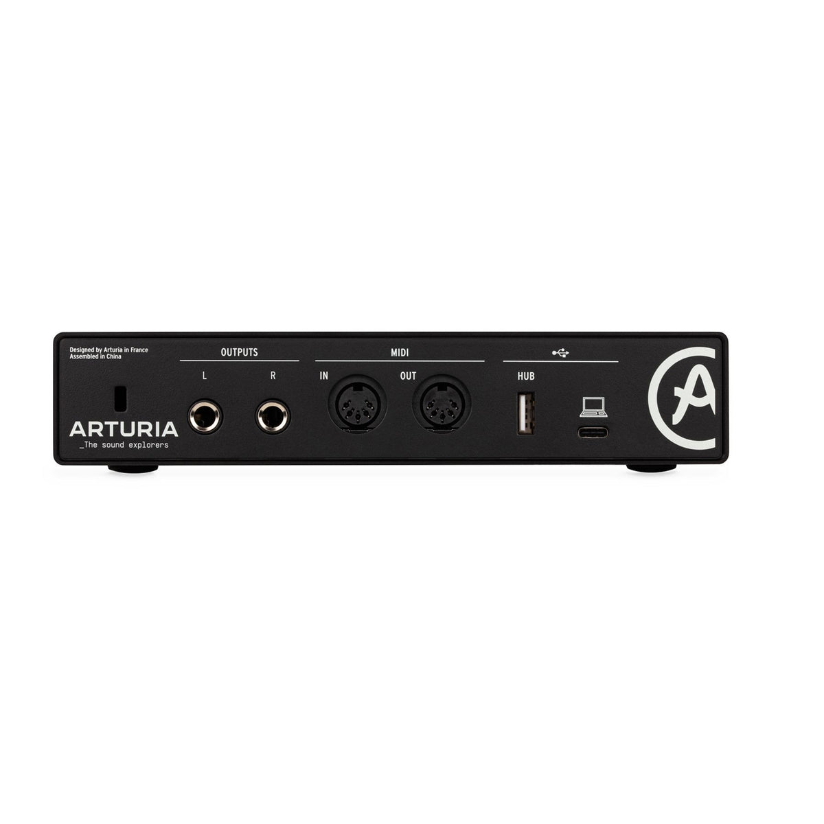 Arturia MiniFuse 2 portable USB-C Audio Interface - black