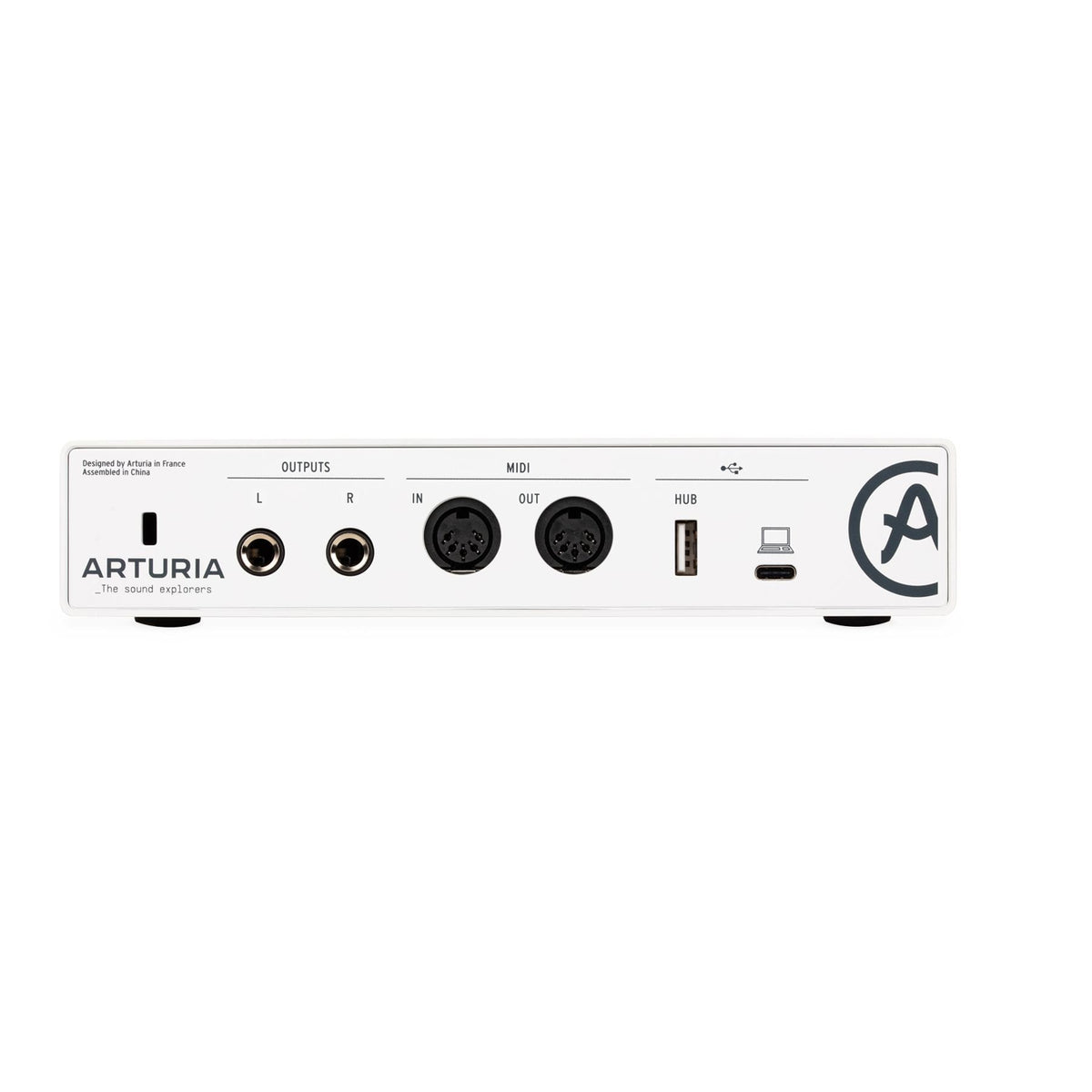 Arturia MiniFuse 2 portable USB-C Audio Interface - white