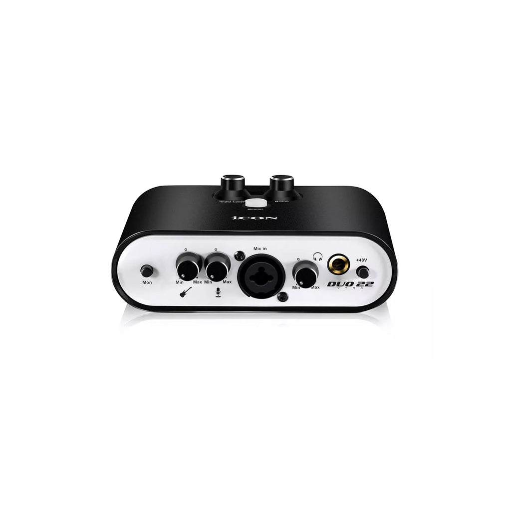 iCON Duo22 Dyna USB Audio Interface for Computers, Tablets, and Smartphones