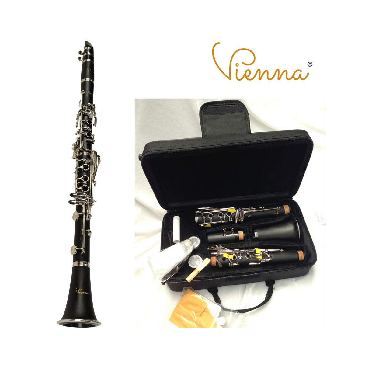 Vienna YWCL-02 Clarinet 17-keys With Case