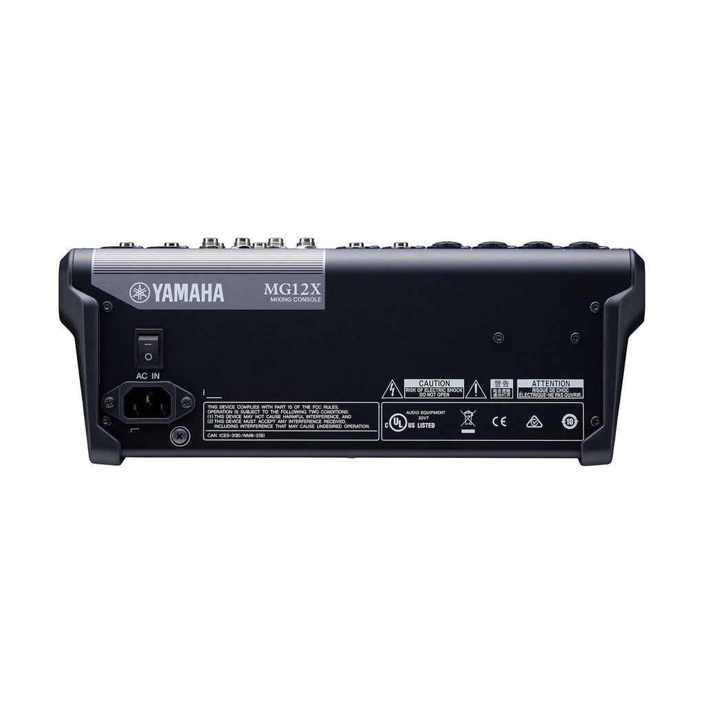 YAMAHA MG12X CV 12-Input Mixer with Built-In FX