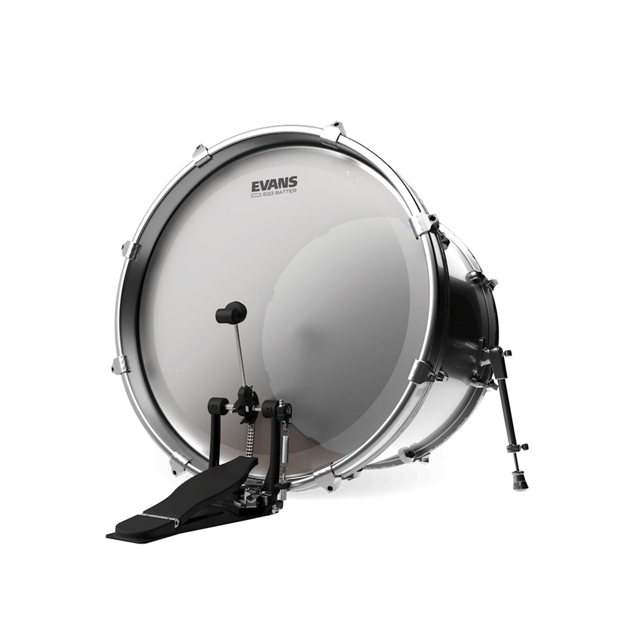 Evans BD22GB3C EQ3 22-Inch Frosted Bass Drumhead