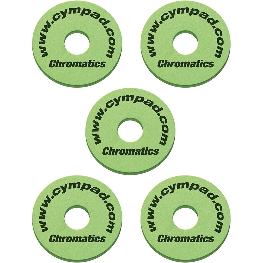 Cympad CS15/5-G Chromatics Cymbal Set 40/15mm, Green