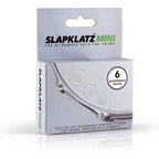 SlapKlatz MINI Drum Dampeners MI - CL Clear - 6 pcs in 3 Sizes - FREE case - Non-toxic