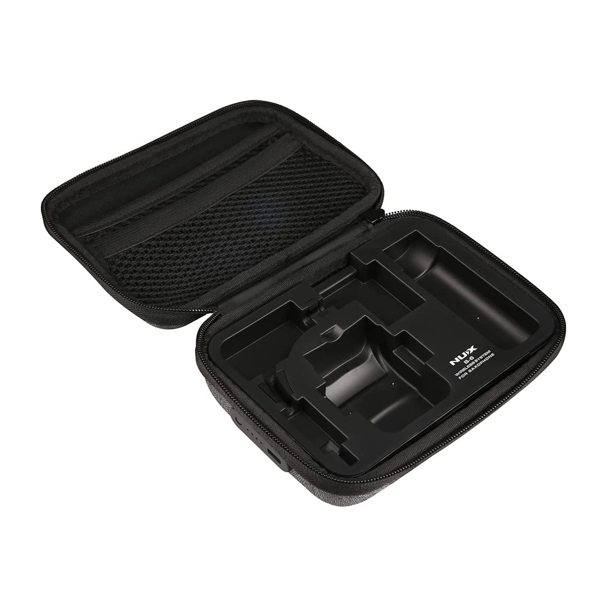 NUX B-6 Saxophone Wireless System with Charging Case,Operation Range of 20 Meters,High-Resolution 24- bit/44.1kHz Audio,2.4GH