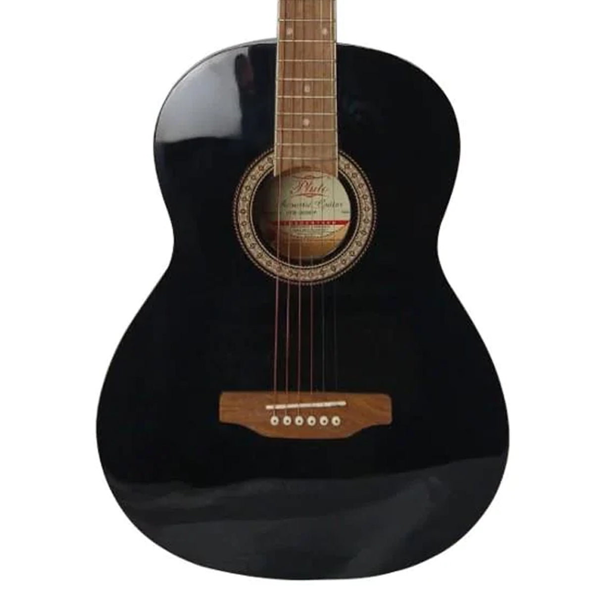 Pluto HW39-201BK 39inch Acoustic Guitar - Black