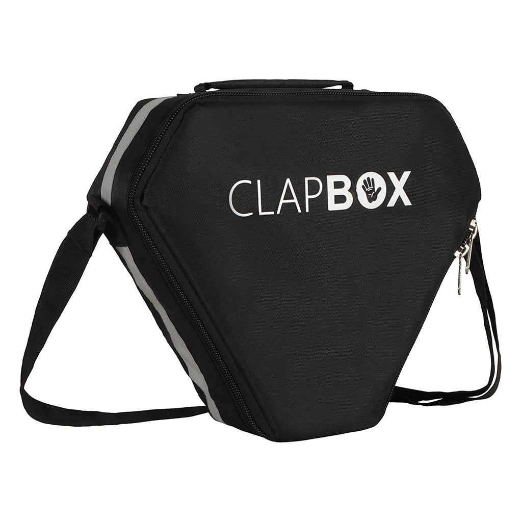 Clapbox Travel Cajon (2-sided), Snare, Bongo - Rubber wood with Carry Bag