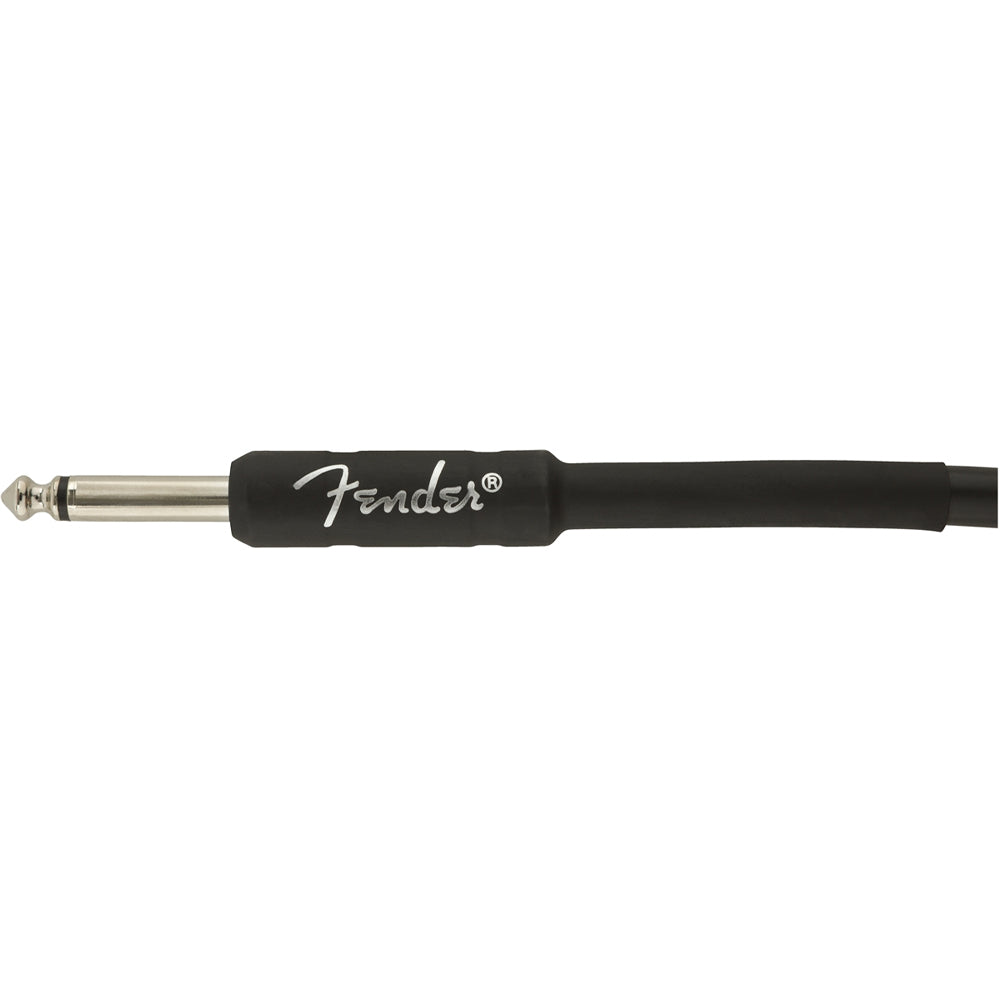 Fender PROFESSIONAL SERIES INSTRUMENT CABLES 15ft Straight- Straight - Black
