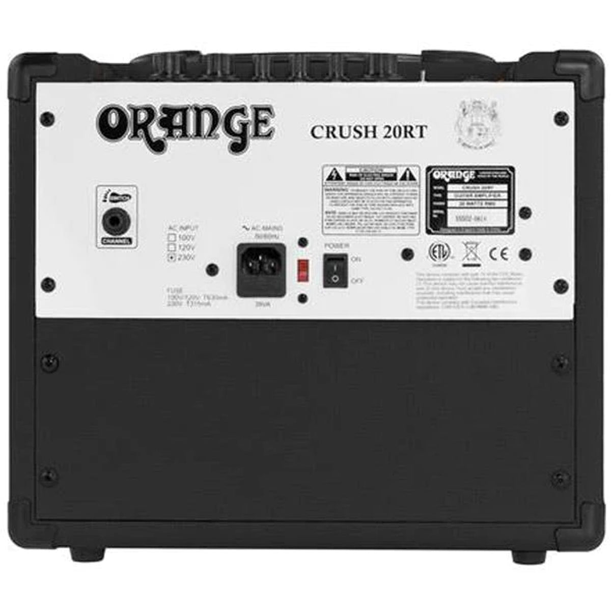Orange Crush 20RT Guitar Amplifier Black