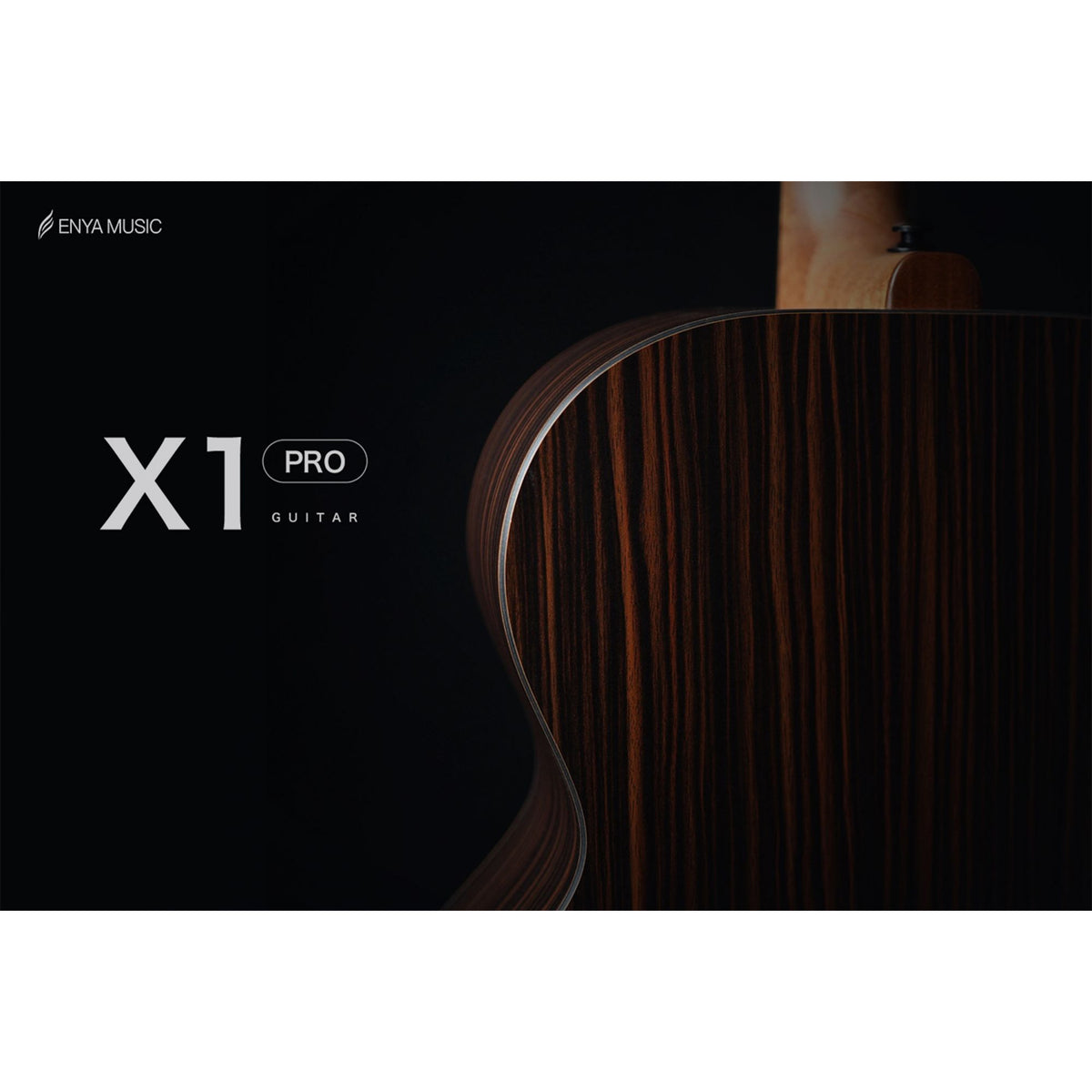 Enya EA-X1 PRO EQ TransAcoustic Guitar- Natural Matt