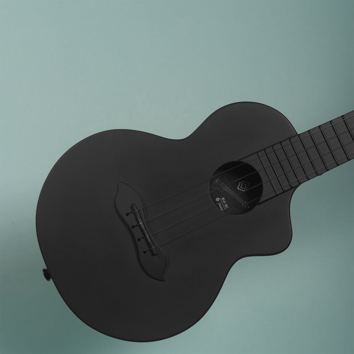 Strydom Concert BM-9C Carbon Fiber Travel Ukulele- Noir