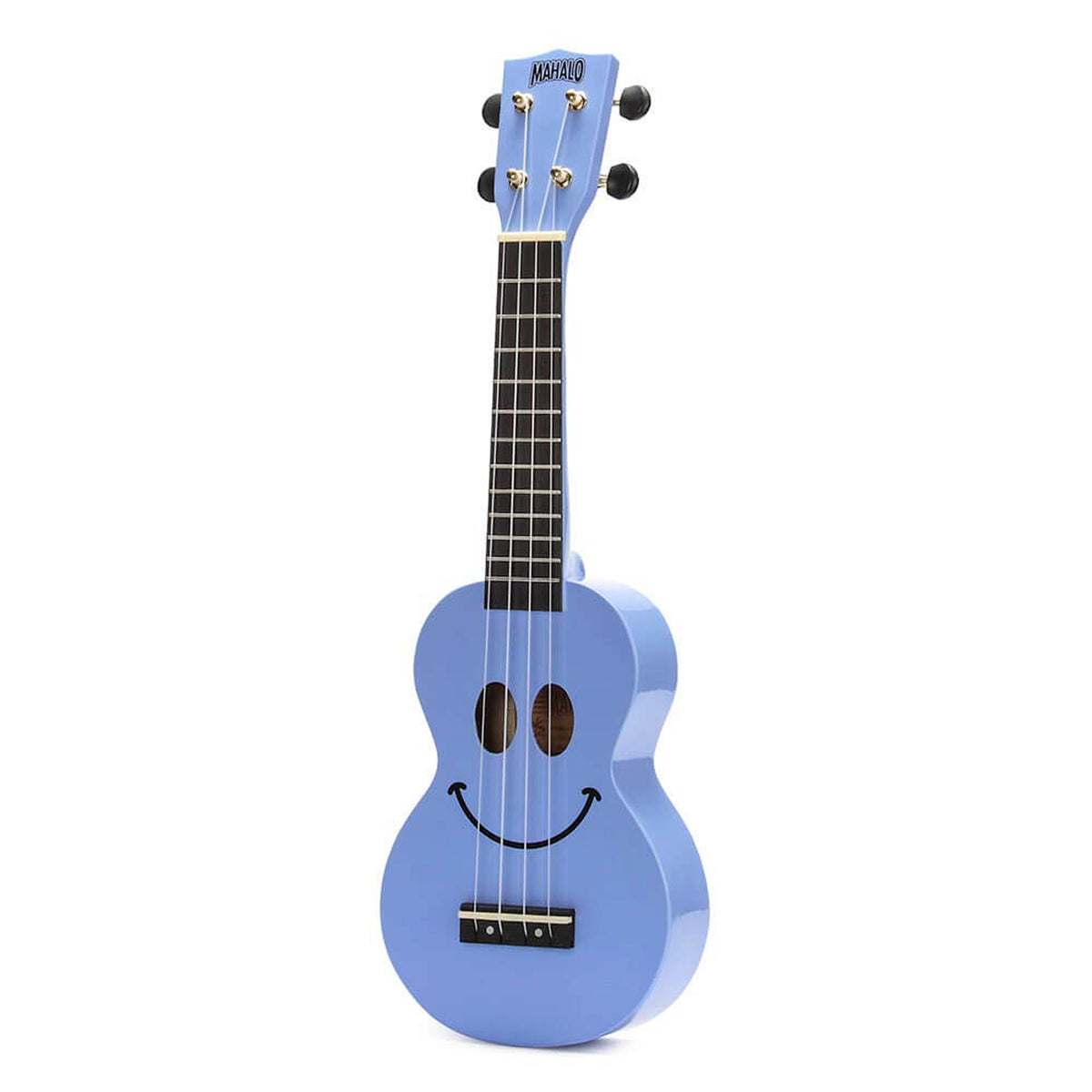 Mahalo U-Smile Series Soprano Ukulele Light Blue With Bag - U-SMILE LBU