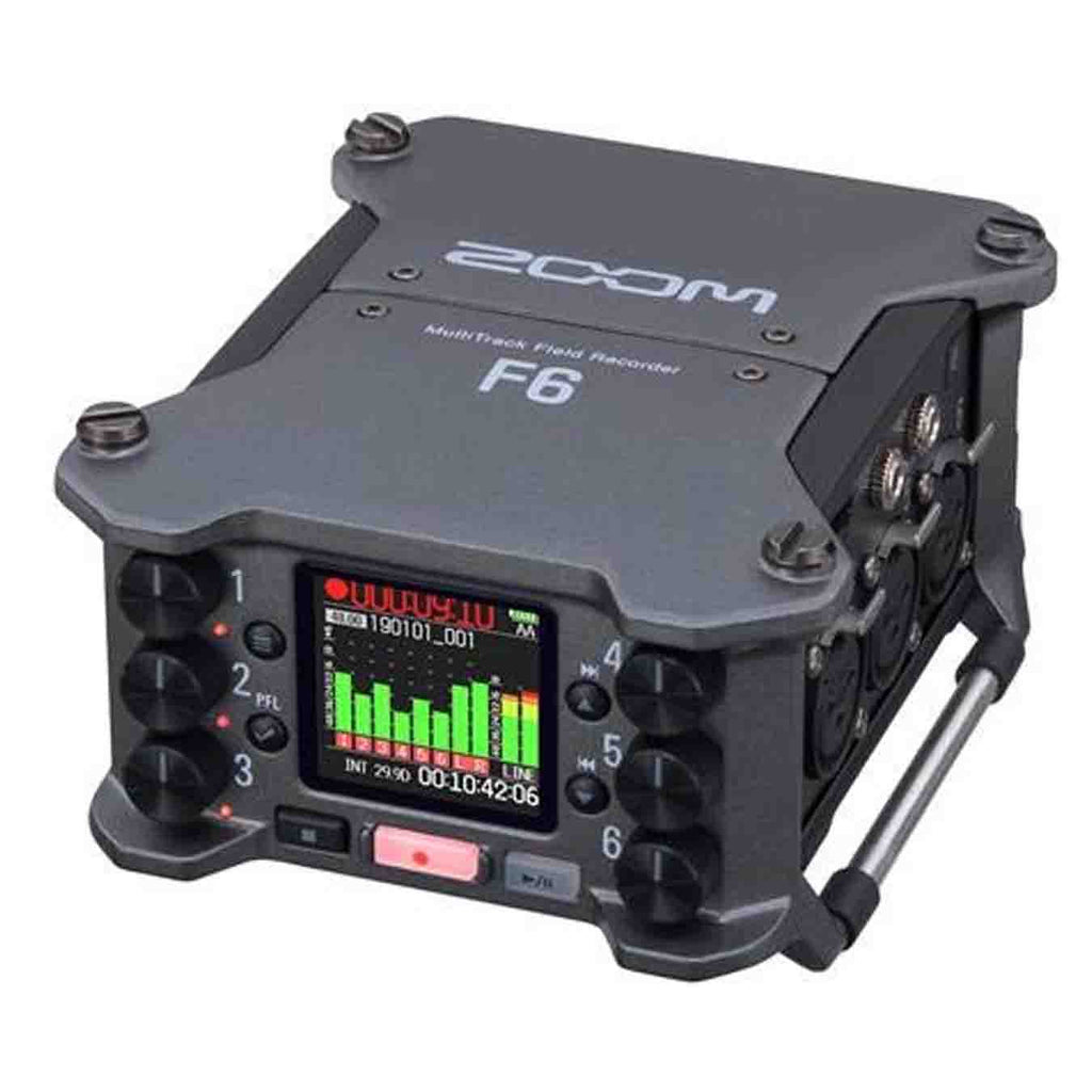 Zoom F6 MultiTrack Field Recorder - Dual A/D Converters