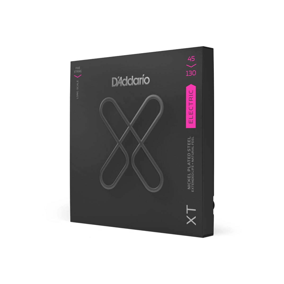 Daddario XTB45130 Regular Light Long Scale Coated 5-String Bass Strings