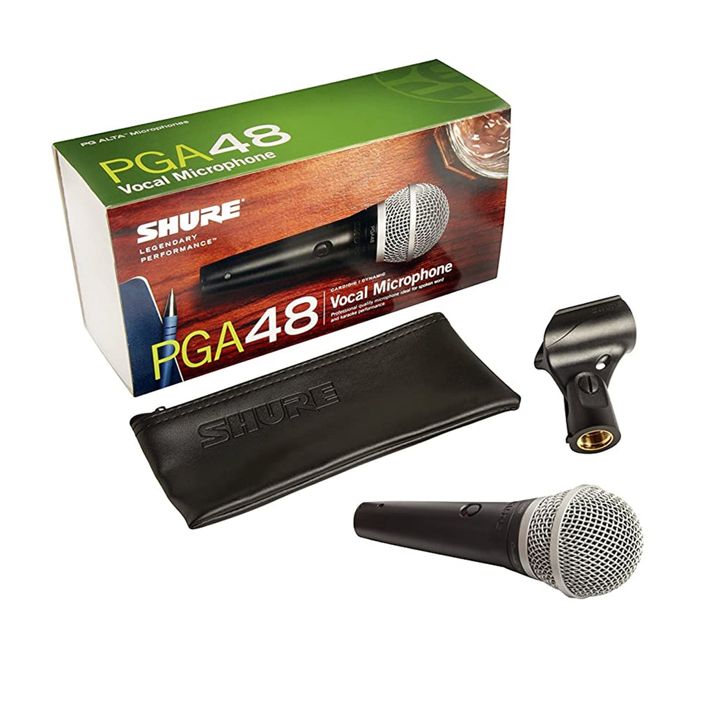 Shure PGA48 Cardioid Dynamic Vocal Microphone