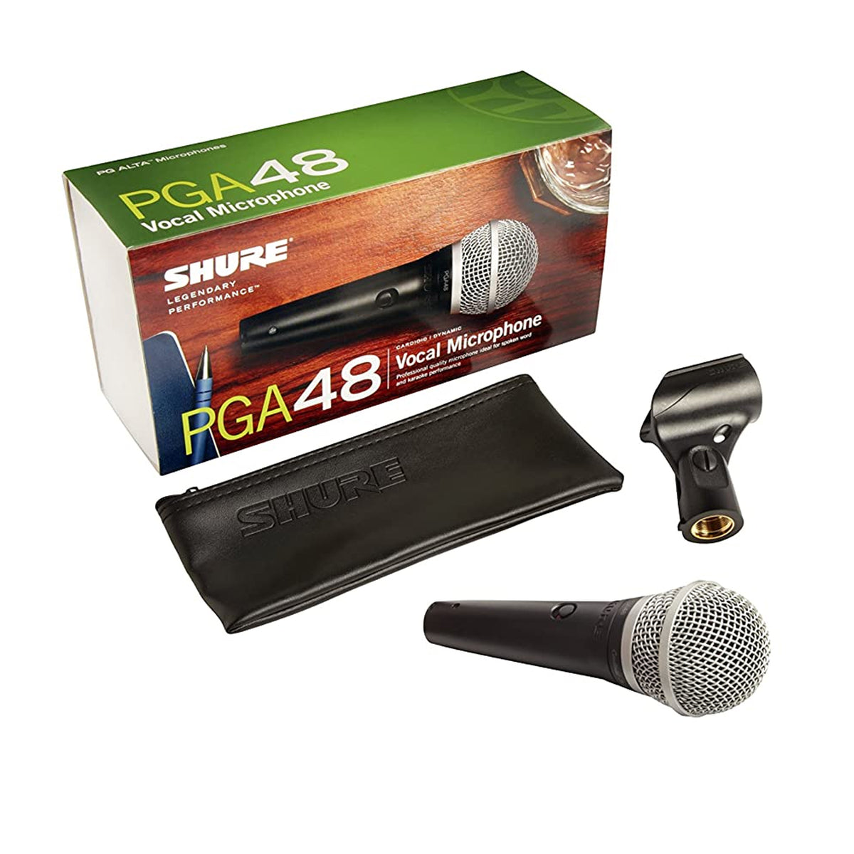 Shure PGA48 Cardioid Dynamic Vocal Microphone
