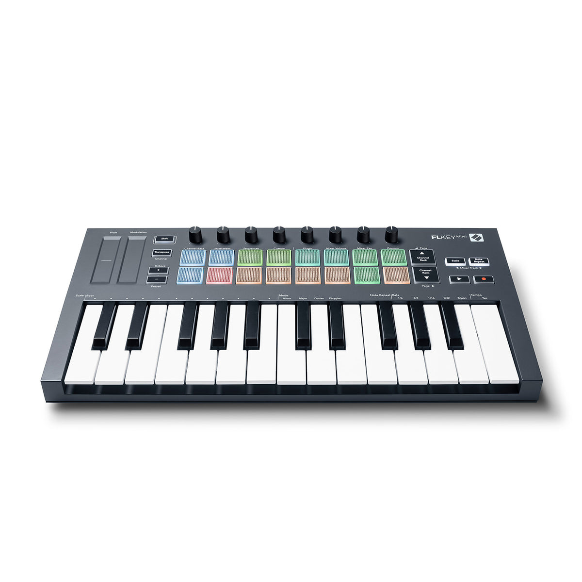 Novation FL KeyMINI 25-Mini Keys Compact Midi controller keyboard for FL Studio