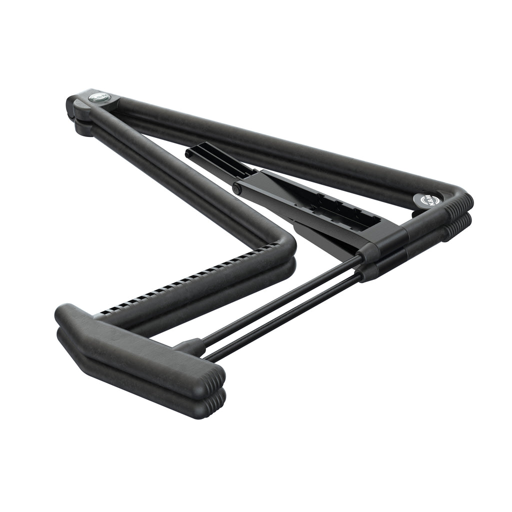 K&M Acoustic Guitar Stand Heli 2 Black