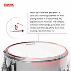 Evans EMAD BTR Clear Bass Drum Head, 22 Inch (BD22EMAD)