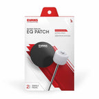 Evans EQ PATCH Black Nylon Single Patch EQPB1