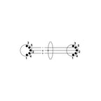 CORDIAL CFD 0.9 AA MIDI CABLE - 0.9m