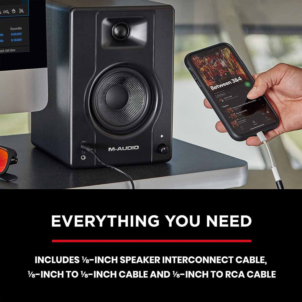 M-Audio BX3 D3 3.5-inch Multimedia Reference Monitors (Pair)