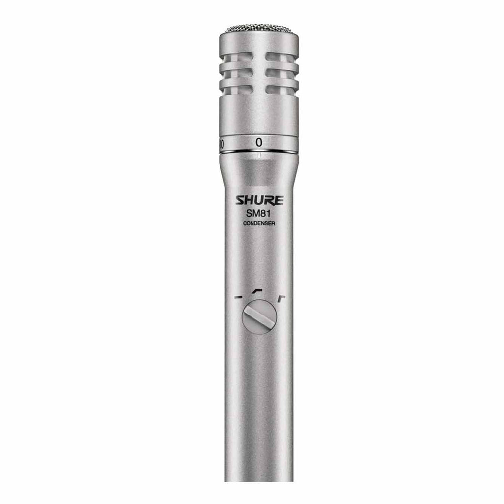 Shure SM81-LC-X Cardioid Condenser Instrument Microphone