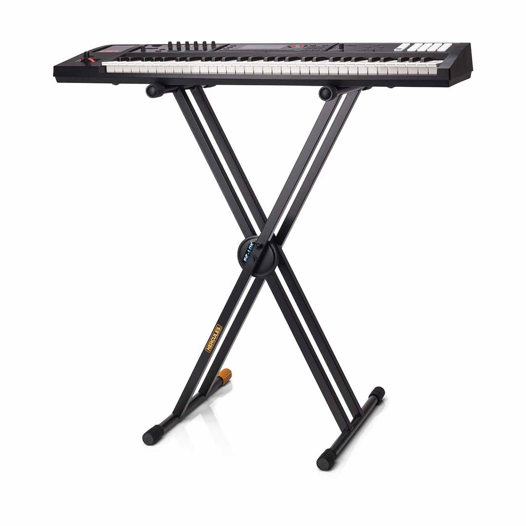 HERCULES EZ-LOK DOUBLE X-KEYBOARD STAND KS120B