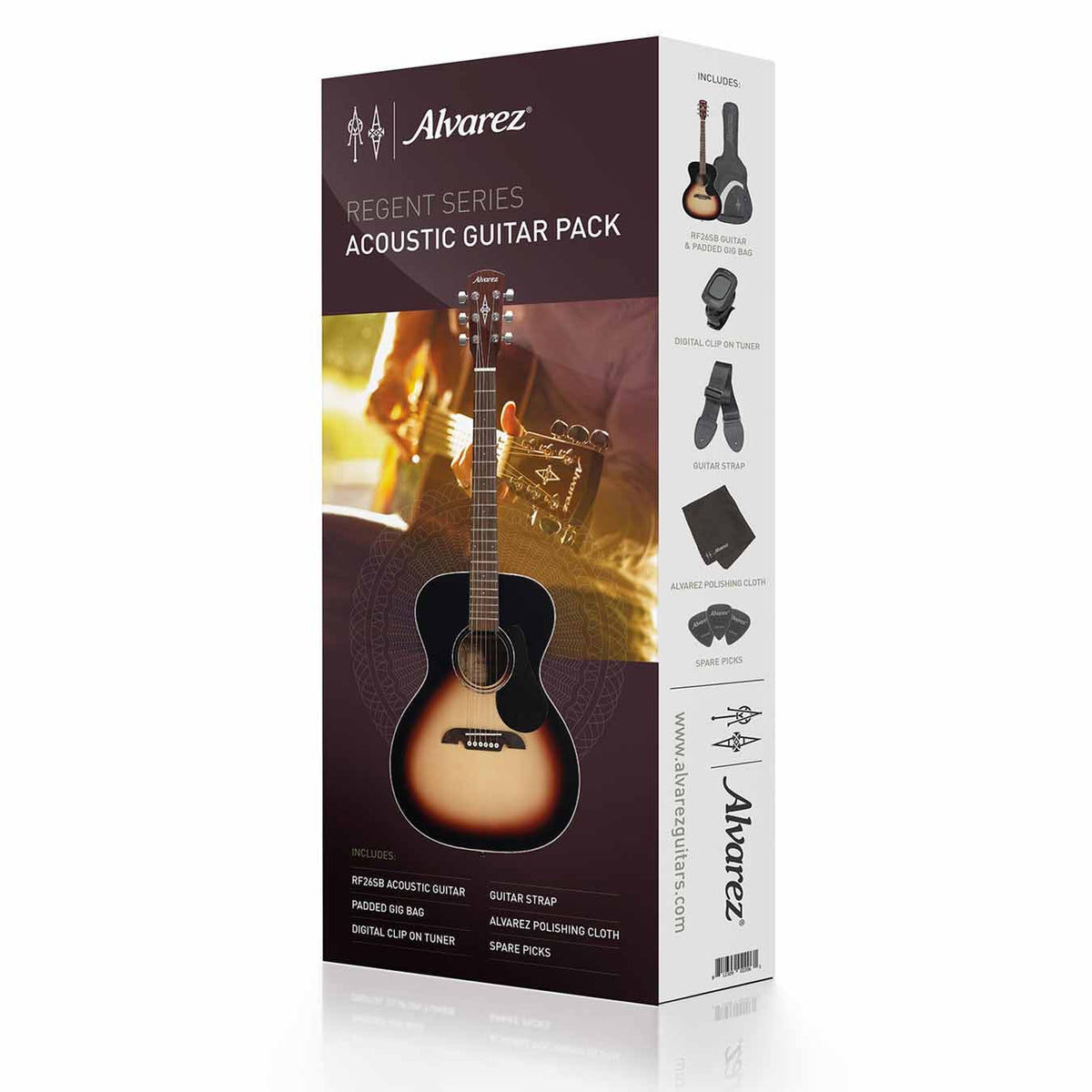 Alvarez RF26SSBAGP Acoustic Guitar Pack