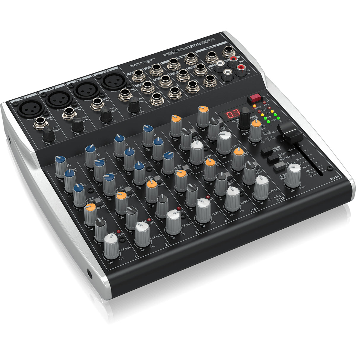 Behringer Xenyx 1202SFX 12-channel Analog Streaming Mixer