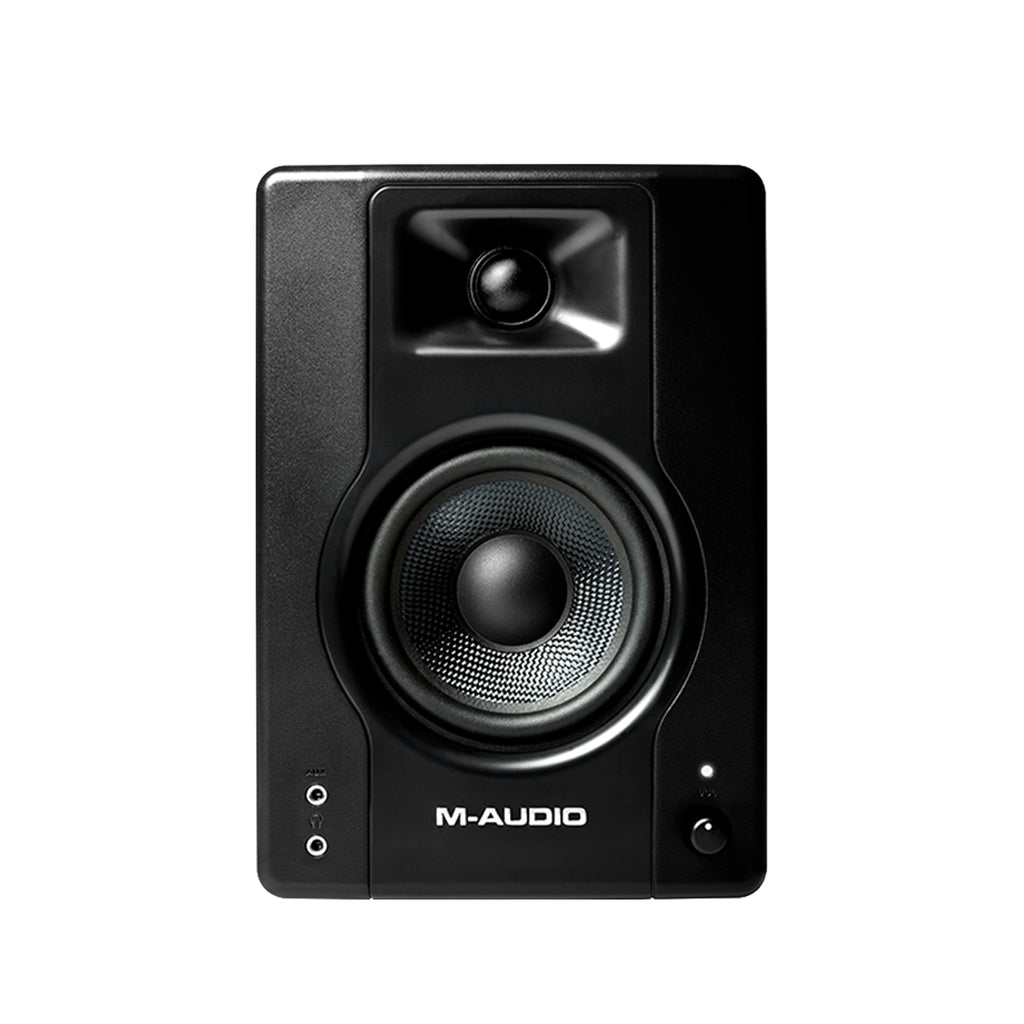 M-Audio BX4 4.5Inch Black Kevlar® 120-Watt Multimedia Reference Monitors Pair