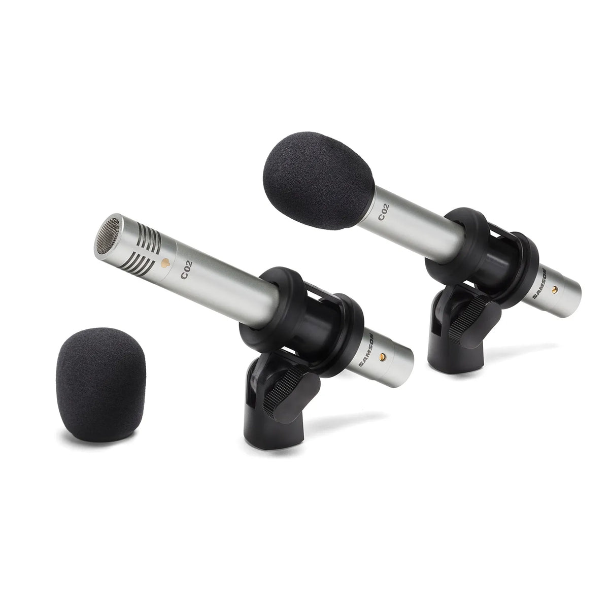 Samson C02 Pencil Condenser Microphones - 2 Pack