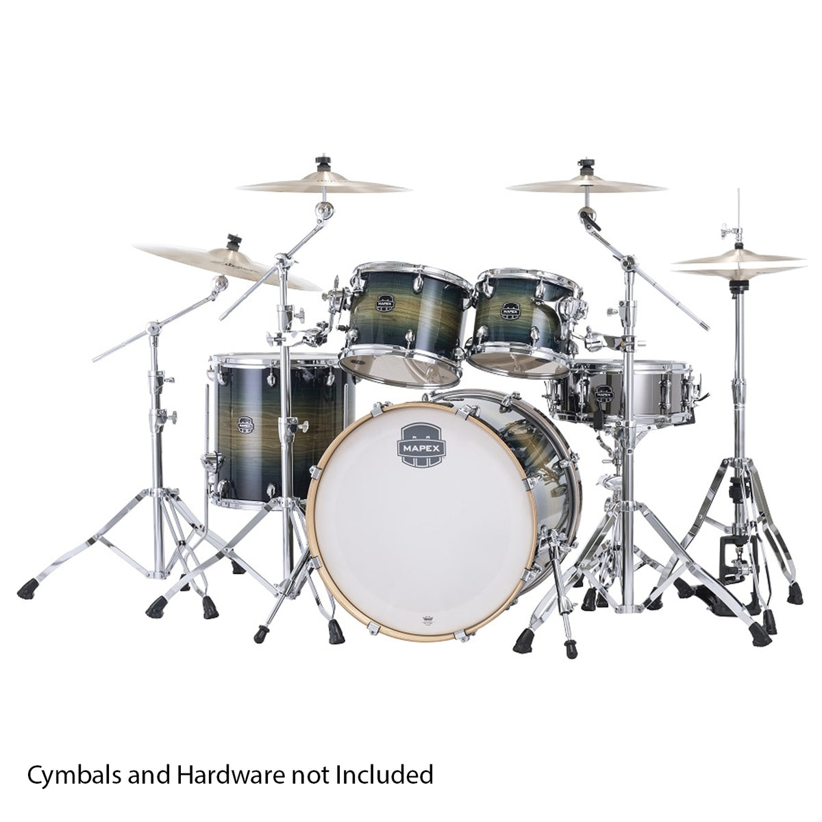 Mapex Armory 5pc Drum Shellpack AR529S - Rainforest Burst