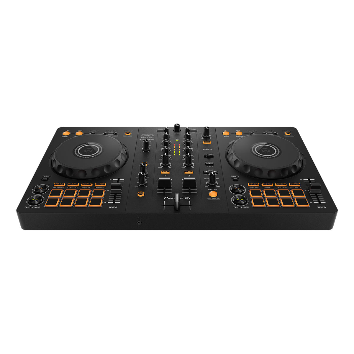 Pioneer DDJ-FLX4 2-channel DJ controller for multiple DJ applications