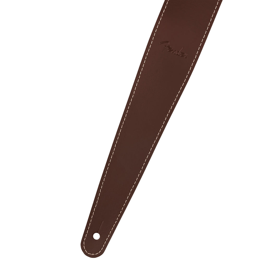 Fender ESSENTIALS LEATHER STRAPS - brown