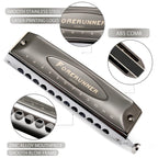 EASTTOP FORERUNNER CHROMATIC HARMONICA T1248NV - KEY C
