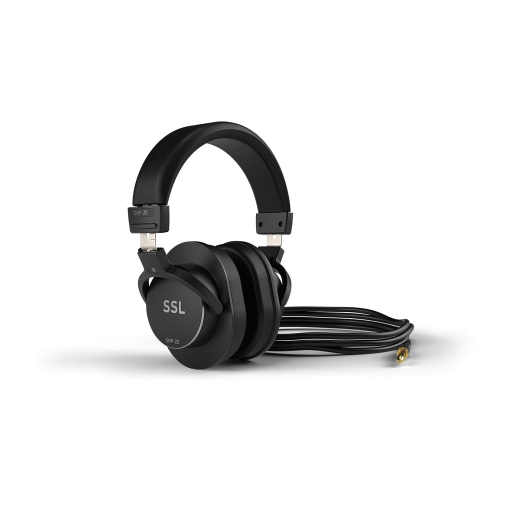 Solid State Logic SSL 2+ Recording Pack Condenser mic/shock mount/studio headphones and XLR cable