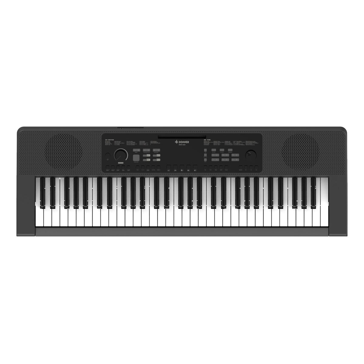 Donner DEK-620 keyboard 61 Key Piano Keyboard with Bench, Stand, Headphones