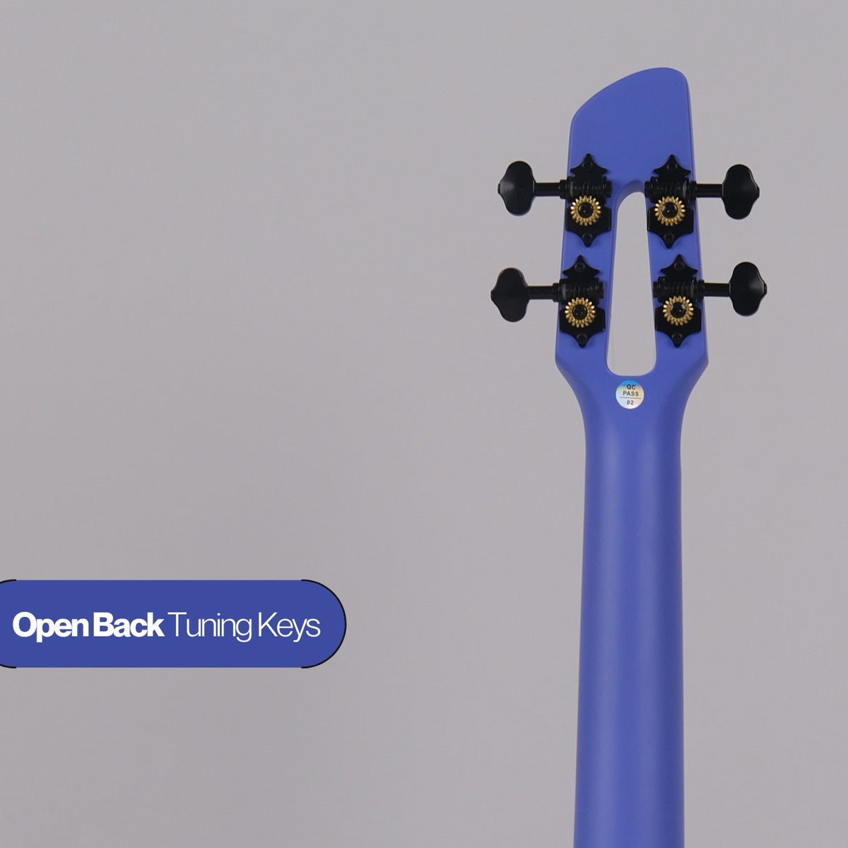 Strydom Concert BM-9C (STC1) Carbon Fiber Travel Ukulele- Dark Blue